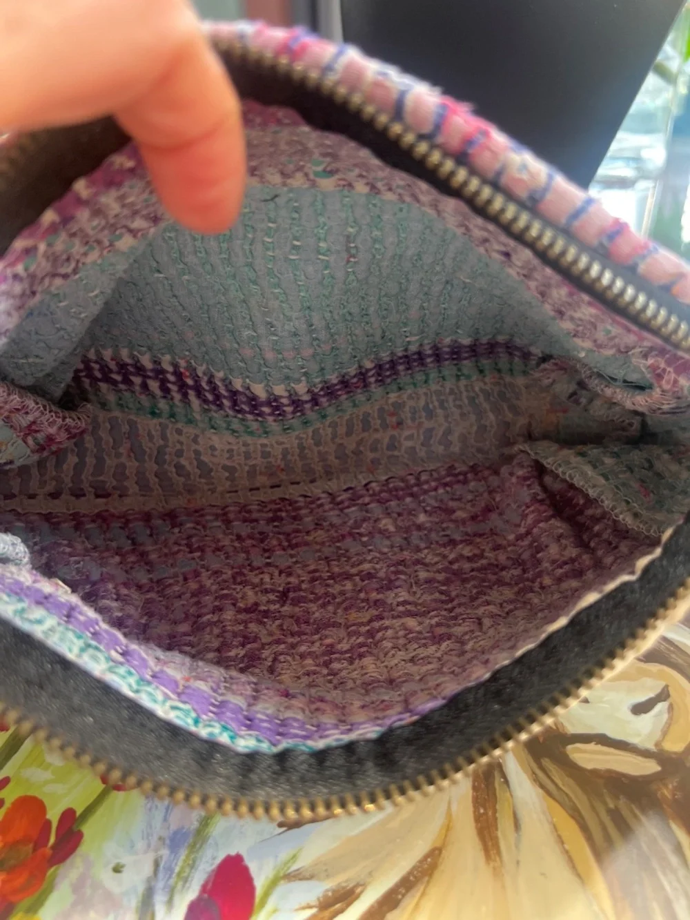 Kantha Cosmetic Bag
